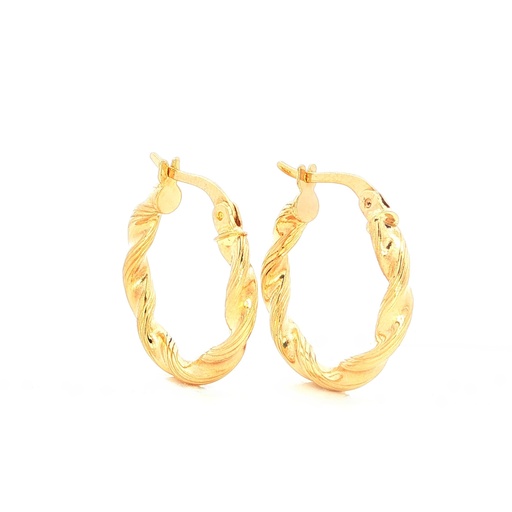 [B269] CANDONGAS MELCOCHAS RAYADAS ORO AMARILLO