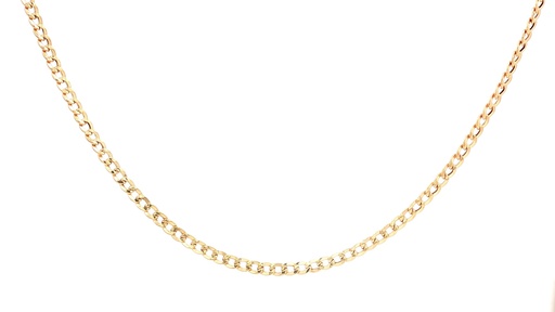 [GOLD408] CADENA GRUMETA ORO AMARILLO