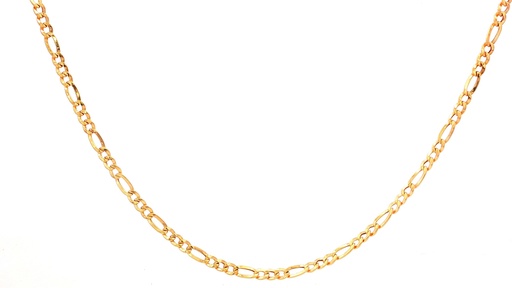 [GOLD415] CADENA FIGARO ORO AMARILLO