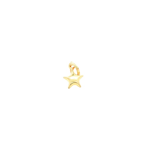 [GOLD423] DIJE ESTRELLA ORO AMARILLO 