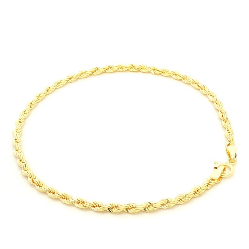 [050CVD20A] PULSERA FRANCISCANA ORO AMARILLO GLITTER