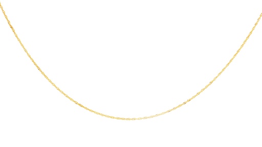 [SNG017AM50] CADENA SINGAPUR ORO AMARILLO