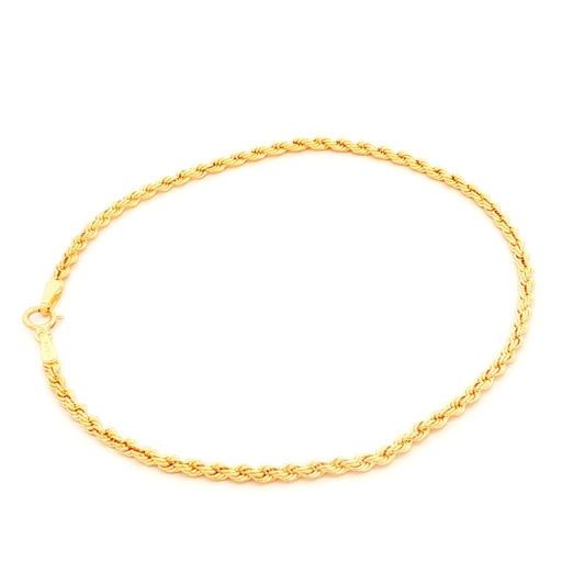[40HVC0911001] PULSERA FRANCISCANA ORO AMARILLO