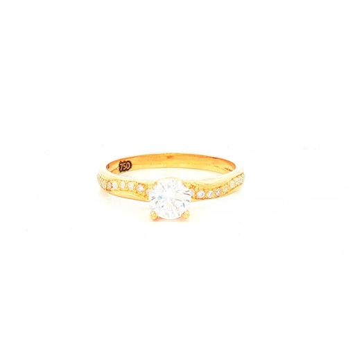 [CM557] ANILLOS SOLITARIOS CASTING ORO AMARILLO