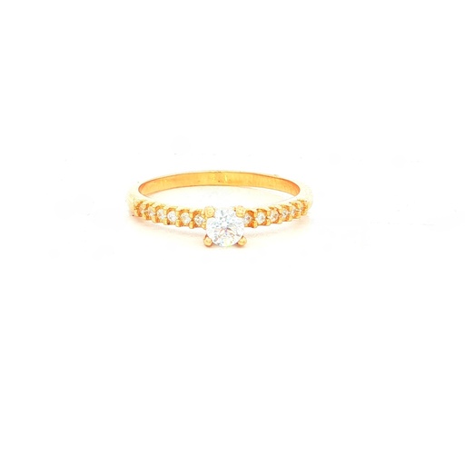 [CM561] ANILLOS SOLITARIOS CASTING ORO AMARILLO