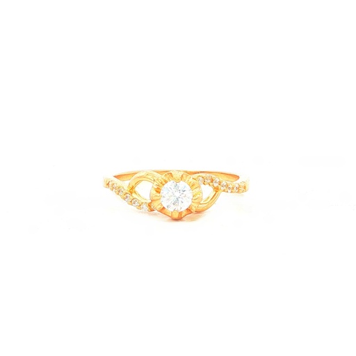 [CM563] ANILLOS SOLITARIOS CASTING ORO AMARILLO