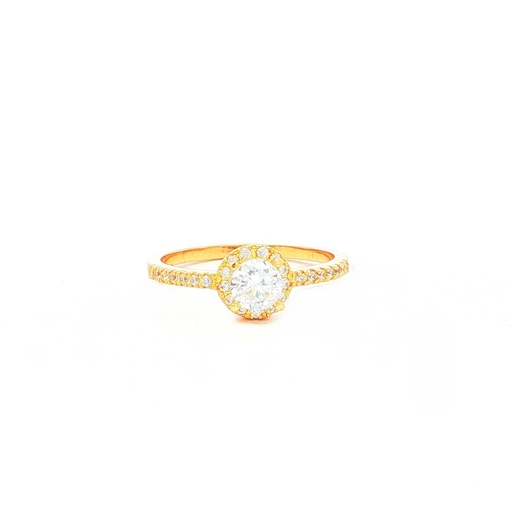 [CM569] ANILLOS SOLITARIOS CASTING ORO AMARILLO