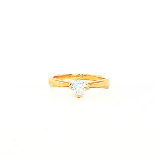 [CM581] ANILLOS SOLITARIOS ORO AMARILLO