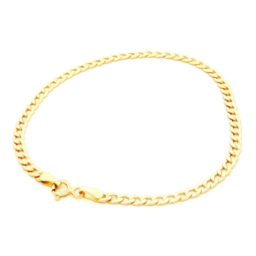 [GOLD464] PULSERA GRUMETA ORO AMARILLO 