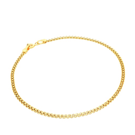 [BSKRL033DIAAMH192] PULSERA BISMARK  ORO AMARILLO