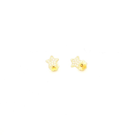 [200246511] TOPOS MINI ESTRELLA C/11 PDRAS 0,80MM "MICRO ENGASTE" ORO AMARILLO