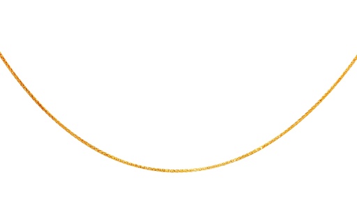 [SPG020DIAM00H501] CADENA ESPIGA ORO AMARILLO 