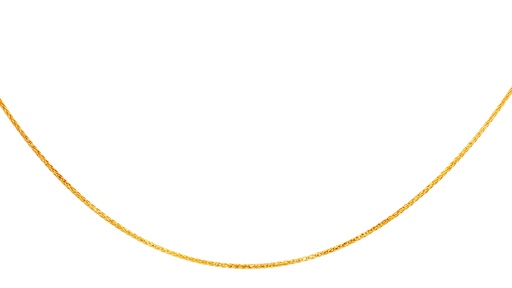 [SPG020DIAM00H452] CADENA ESPIGA ORO AMARILLO 