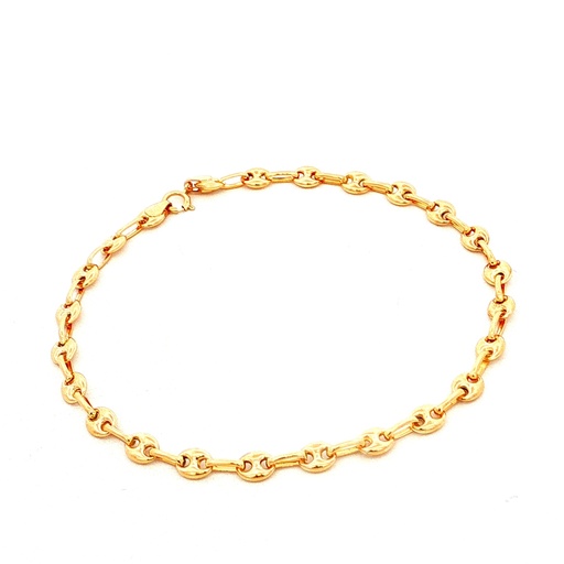 [REM62] PULSERA GUCCI NUMERO 1 ORO AMARILLO