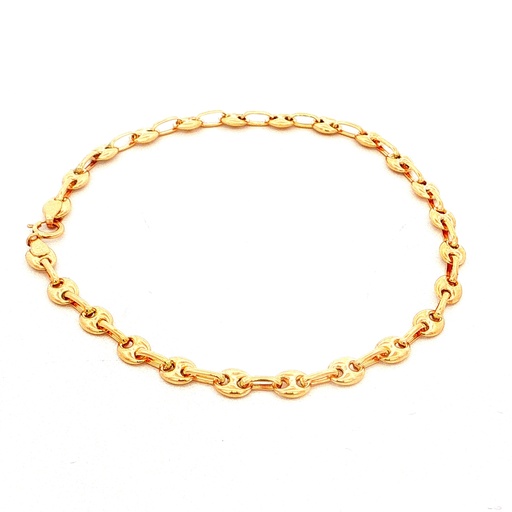 [REM63] PULSERA GUCCI NUMERO 1 ORO AMARILLO