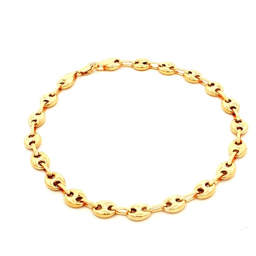 [REM64] PULSERA GUCCI NUMERO 2 ORO AMARILLO