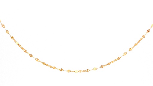 [25KKX160150] CADENA CRISPETA  ORO AMARILLO