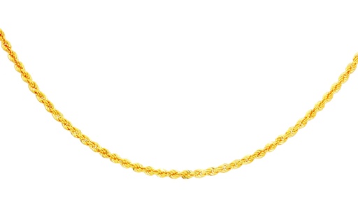 [040CV1260B] CADENA FRANCISCANA ORO AMARILLO LASER
