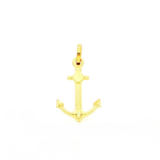 [GOLD507] DIJE ANCLA ORO AMARILLO