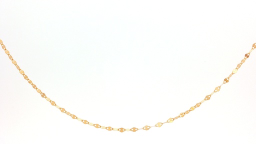 [25KKX160145A] CADENA CRISPETA ORO AMARILLO