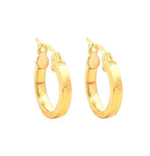 [B310] CANDONGAS LISAS ORO AMARILLO