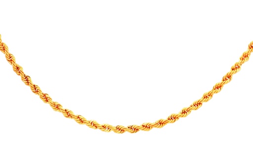 [50HVC091100155] CADENA FRANCISCANA ORO AMARILLO