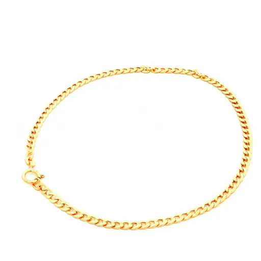 [GOLD519] PULSERA GRUMETA ORO AMARILLO