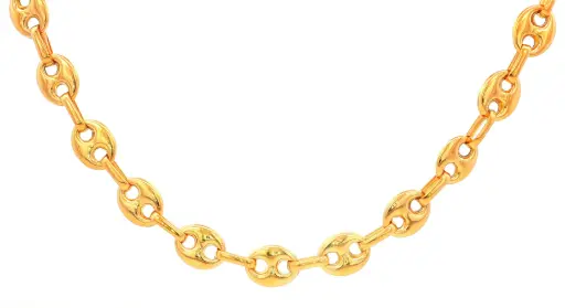 [REM84] CADENA GUCCI NUMERO 4 ORO AMARILLO
