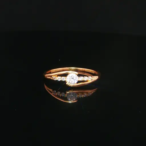 [CM620] ANILLO SOLITARIO CASTING ORO AMARILLO