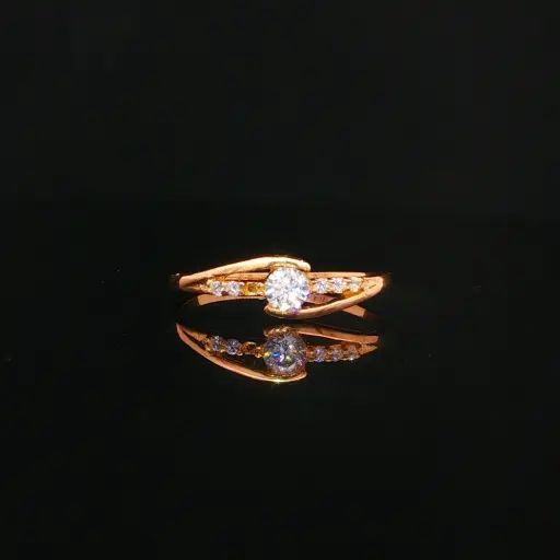 [CM637] ANILLO SOLITARIO CASTING ORO AMARILLO
