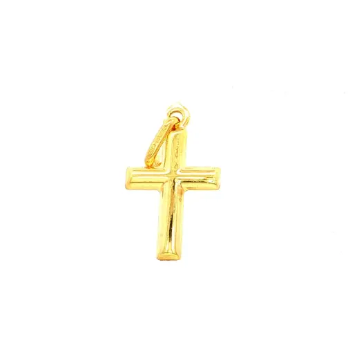 [15PCV0060001] DIJE CRUZ ORO AMARILLO