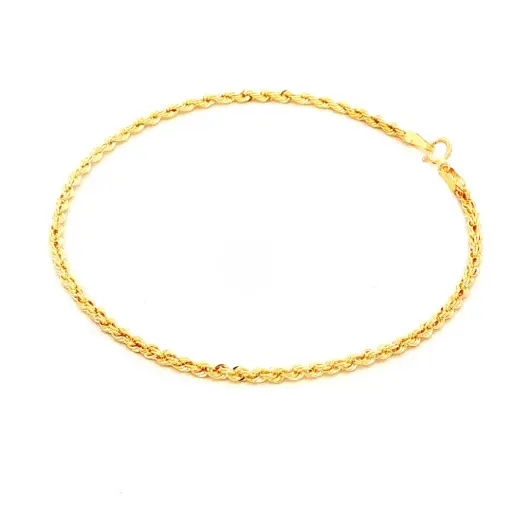 [040CV12203] PULSERA FRANCISCANA LASER ORO AMARILLO