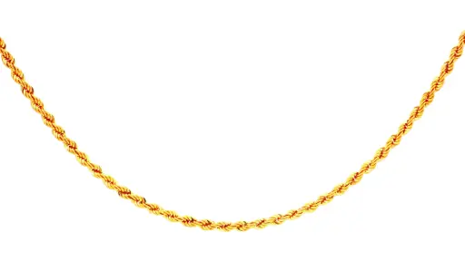 [050CVD501] CADENA FRANCISCANA LASER ORO AMARILLO