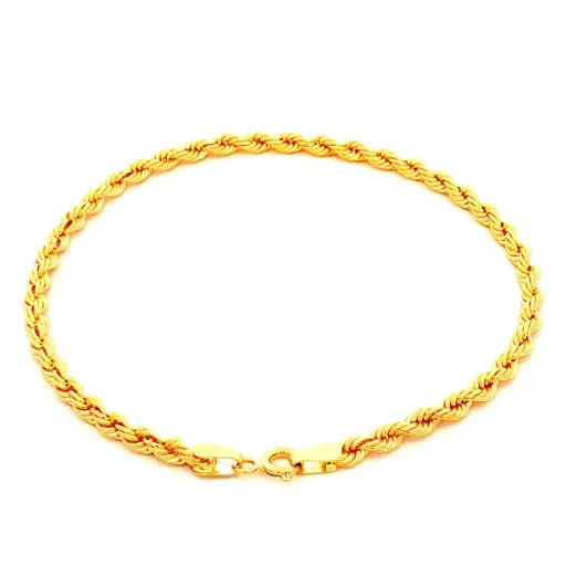 [70HVC0911001202] PULSERA FRANCISCANA ORO AMARILLO