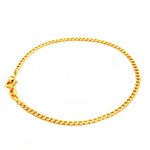 [GOLD529] PULSERA GRUMETA ORO AMARILLO