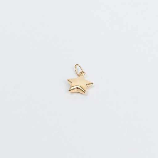 [GS201] DIJE ESTRELLA ORO AMARILLO